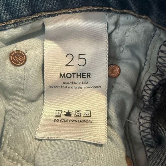 Mother Superior The Lasso Jeans Let’s Wine About It Size 25 - Picture 7 of 8